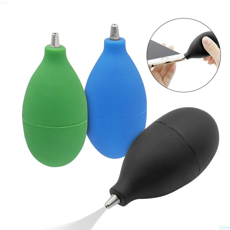 Blue Dust Cleaner Air Blower Ball for Mobile Phone PCB Keyboard Camera Lens Dust Removing Metal Cleaning Pen Cleaner Tool