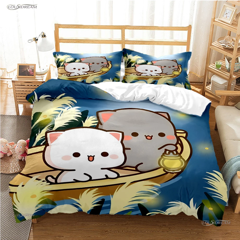 Bubu Dudu Cartoon Bear Panda Duvet Cover Cute kawaii Bedding sets