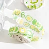 Cute Fruit Sweetheart Series Flash Decoration Adhesive Tape Handbook DIY Scrapbooking Journal Collage Material Sticker Kids Gift 4