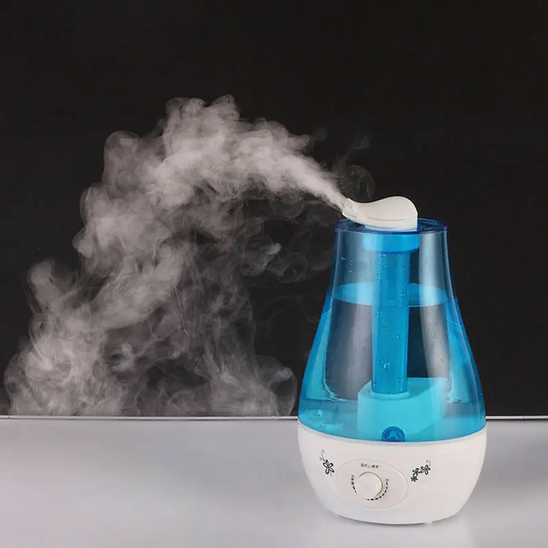 3000ML Ultrasonic Air Humidifier Double Sprayers Fog Mist Maker Essential Oil Diffuser 7 Color LED Aroma Diffusor Aromatherapy 2