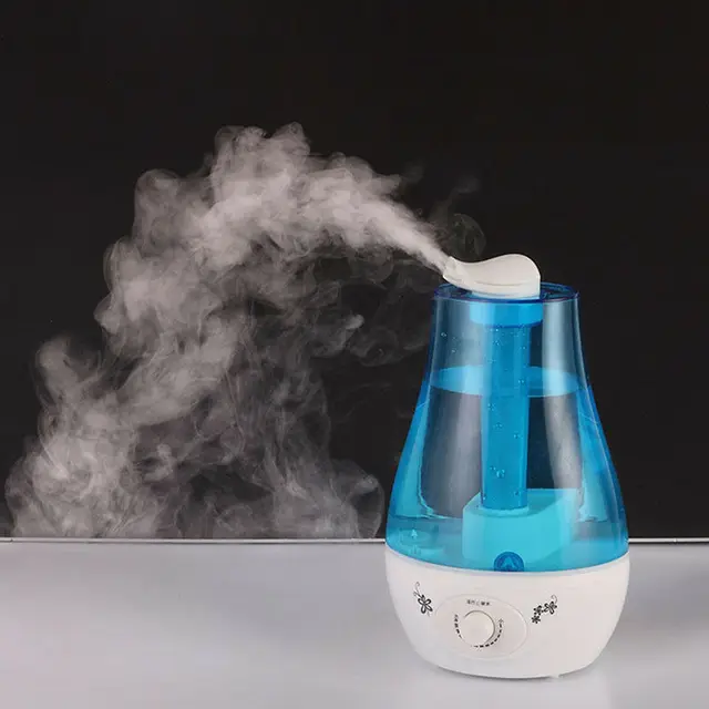 3000ML Ultrasonic Air Humidifier Double Sprayers Fog Mist Maker Essential Oil Diffuser 7 Color LED Aroma Diffusor Aromatherapy 2