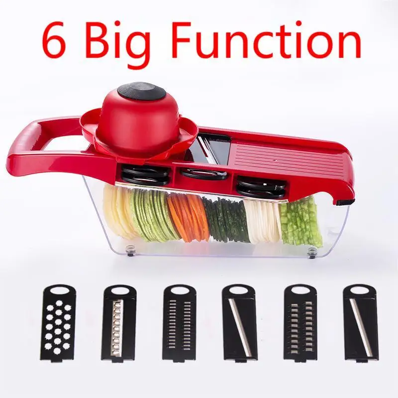 Vegetable Cutter Grater Slicer Carrot Potato Peeler Cheese Onion Steel Blade Kitchen Accessories Fruit Food Cooking Tools