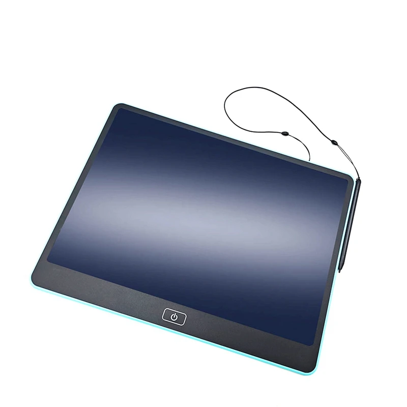 LCD 태블릿 전자 드로잉 낙서 보드, 디지털 다채로운 필기 패드, 16 인치 색상