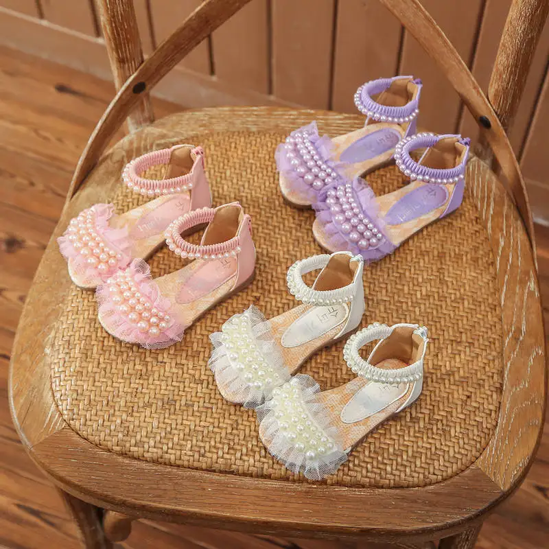 

NEW CHILDREN'S Gladiator Sandals Shoes Summer KIDS Flat Heels GIRL'S Sandals Princess Shoes Kids Sandals Fashion Girls Shoes