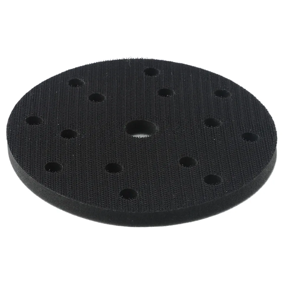Almohadilla De Esponja Para Pulidora 150mm – Suave, Con Velcro, Reduce Vibración Y Ruido, Para Máquinas Eléctricas O Neumáticas