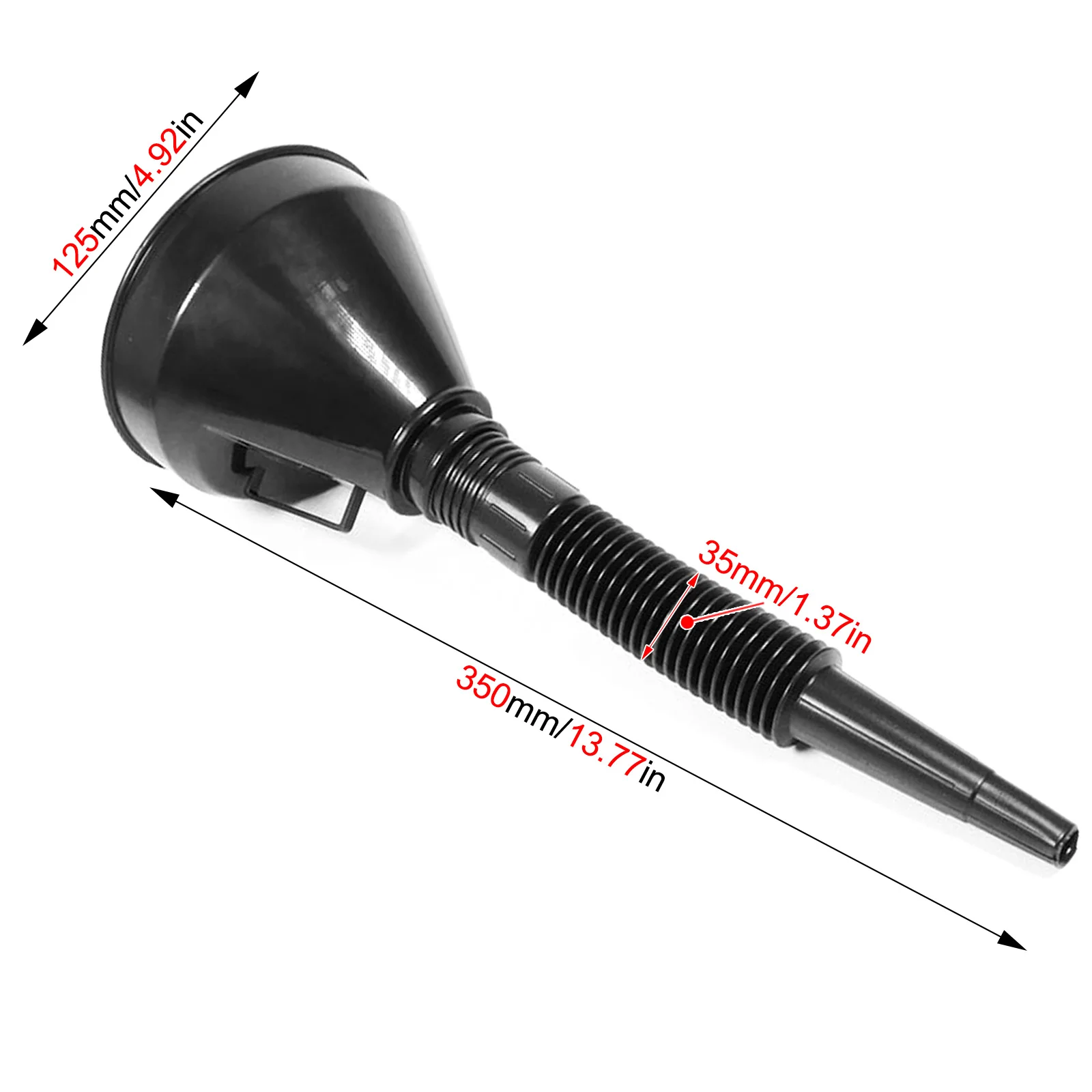 Refueling Funnel with Filter Motorcycle Gasoline Engine Car Motorcycle 2 in 1 Refueling Funnel Fuel Filling Tool