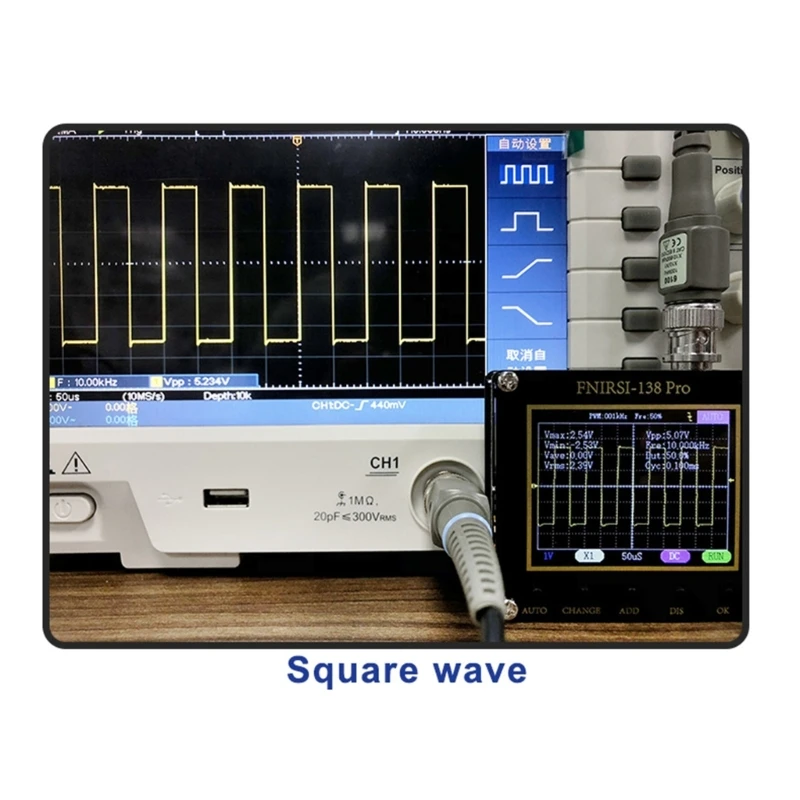 High-performance Mini Digital Oscilloscope 2.4Inch LCD-Display 2.5MS/-s Sampling DropShipping