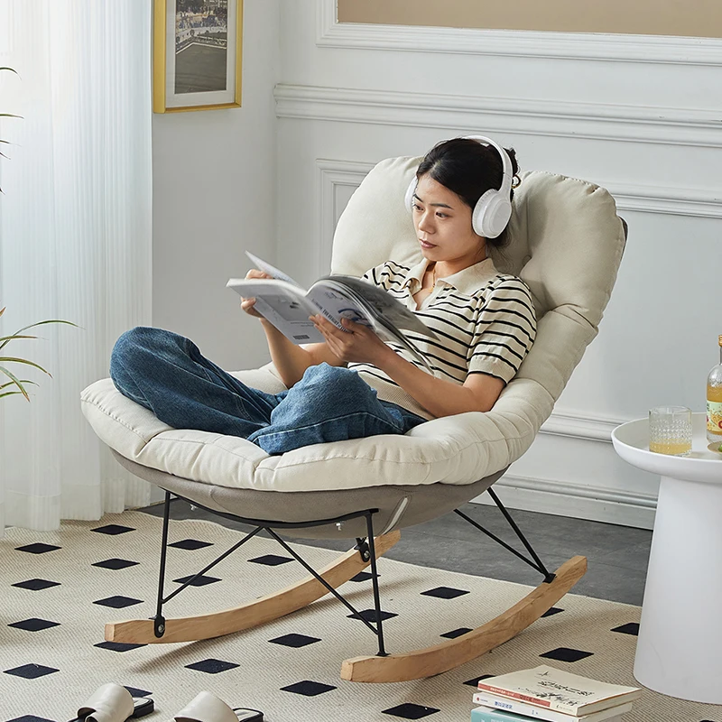 Nordic Leisure soggiorno sedie schienale divano singolo poltrona semplice  piccola famiglia soggiorno balcone divano sedia mobili per la casa -  AliExpress