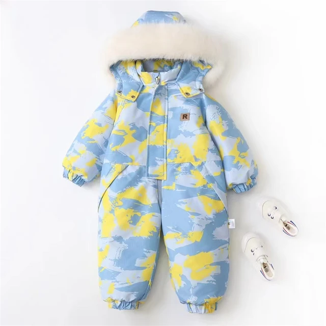 Jumpsuit Full Body Coat Baby Baby Winter Ski Suit Thicken Baby