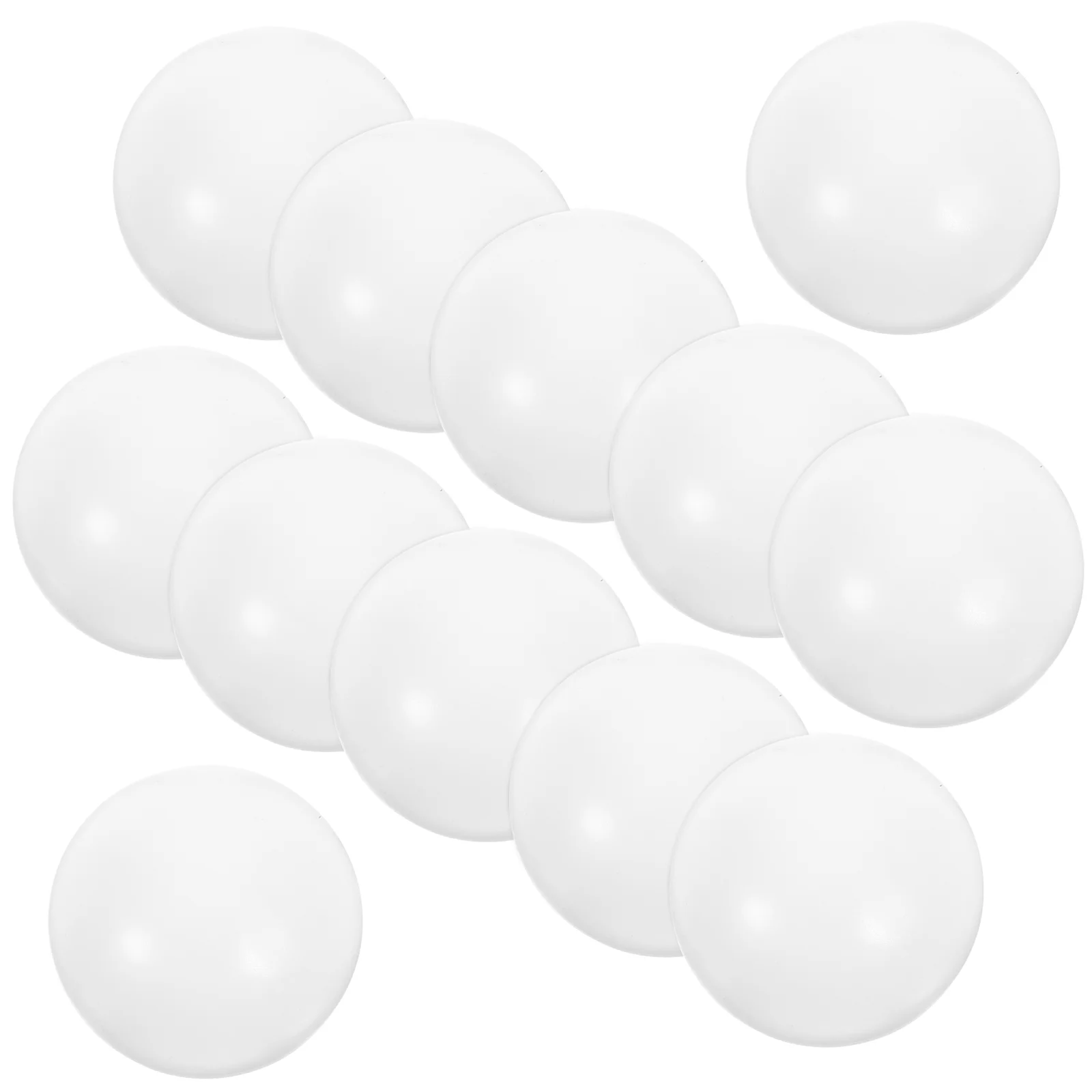 

12pcs Foosball Small Blank Balls Table Foosball Soccer Replacement Footballs Table Balls Parts