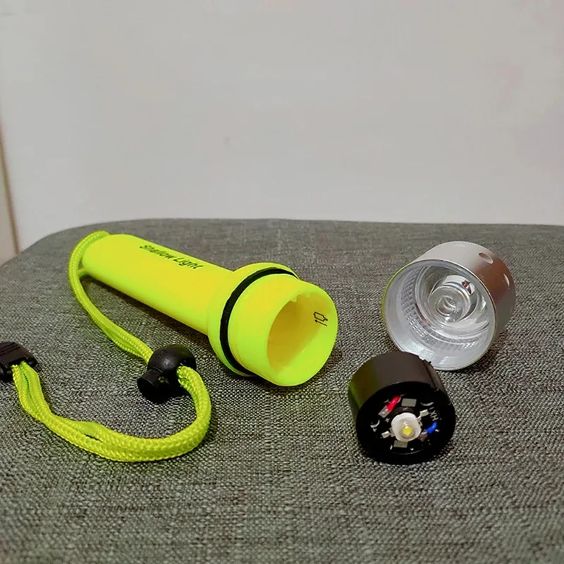 E5 Professional Waterproof Underwater Diving LED Flashlight Torch Equipment portable flashlight
