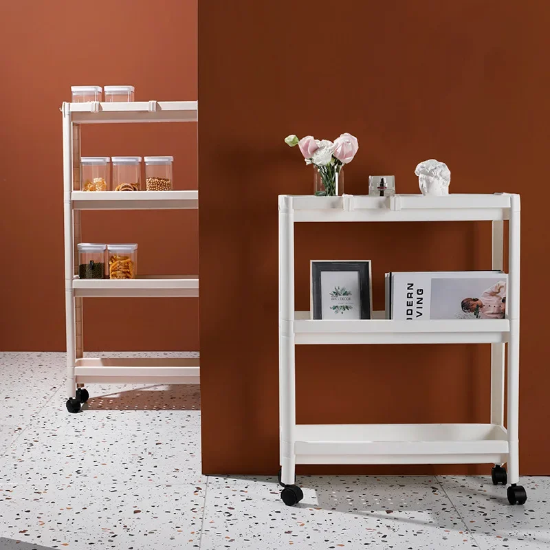 Best Design Modern Unique Kitchen Cabinet for Sale Concealed Handle Furniture Hand Carts with Wheels