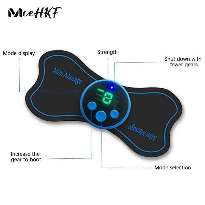 

Portable Multifunctional Massage Mat Mini Back And Shoulder Neck Body Massager Cervical Spine Mini Electric Massager