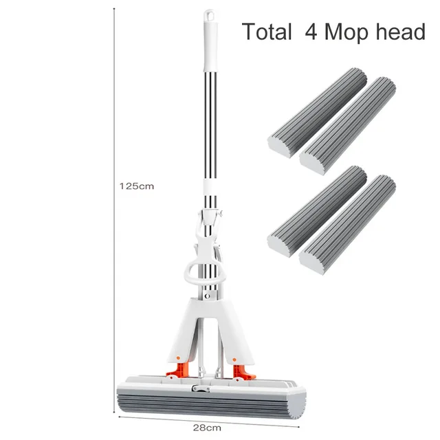 Kit 4 Mop Head