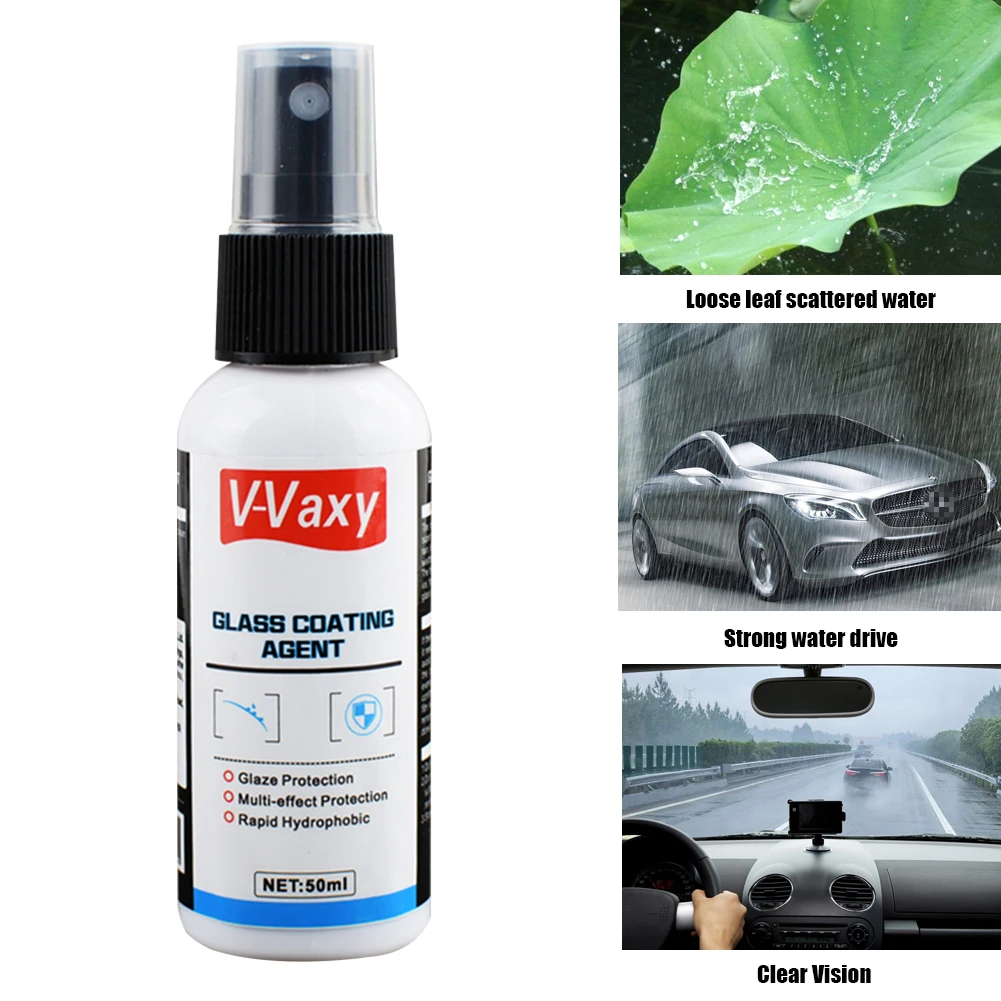 Anti rain Anit fog Spray Waterproof Rainproof Car Glass Hydrophobic Coating Side Mirror Window