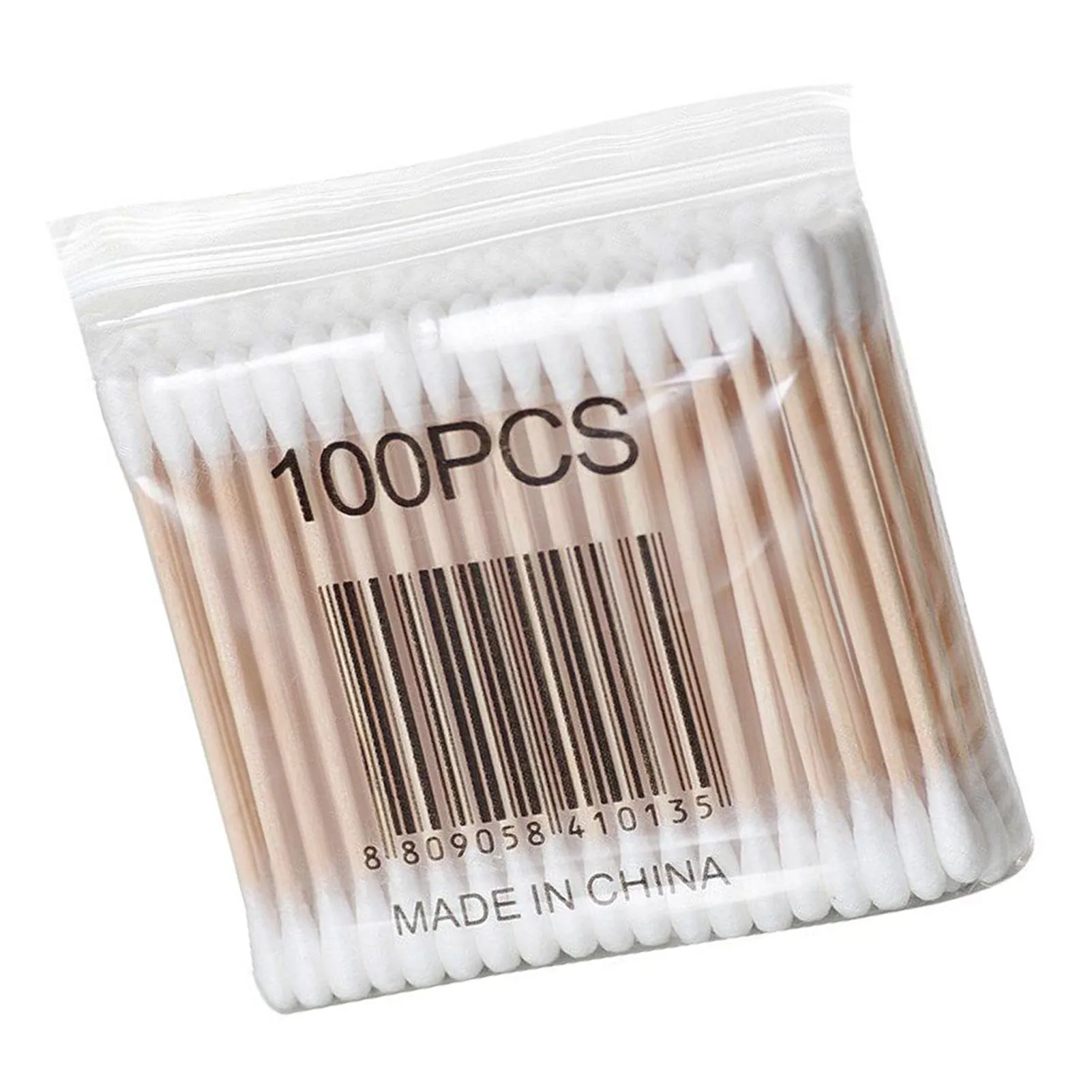 

100pcs Makeup Cotton Swabs Clean Stick Eyelash Extension Glue Removing Tool for Ears Cleaning Eyebrow Lips