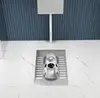 Stainless steel prison squatting pan jail squatting toilet 2