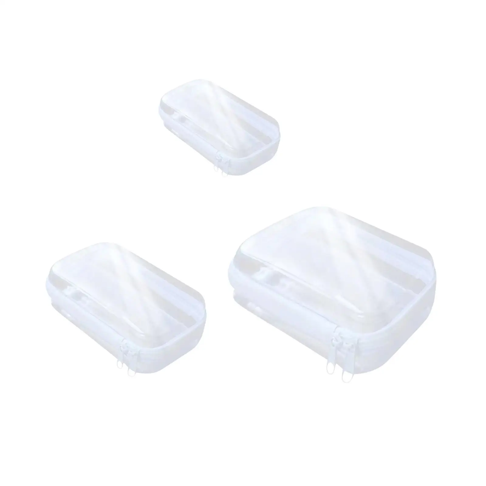 지퍼가 달린 하드 파우치, 여행용 휴대용 케이스, 다목적 장난감 보관 정리함, ..