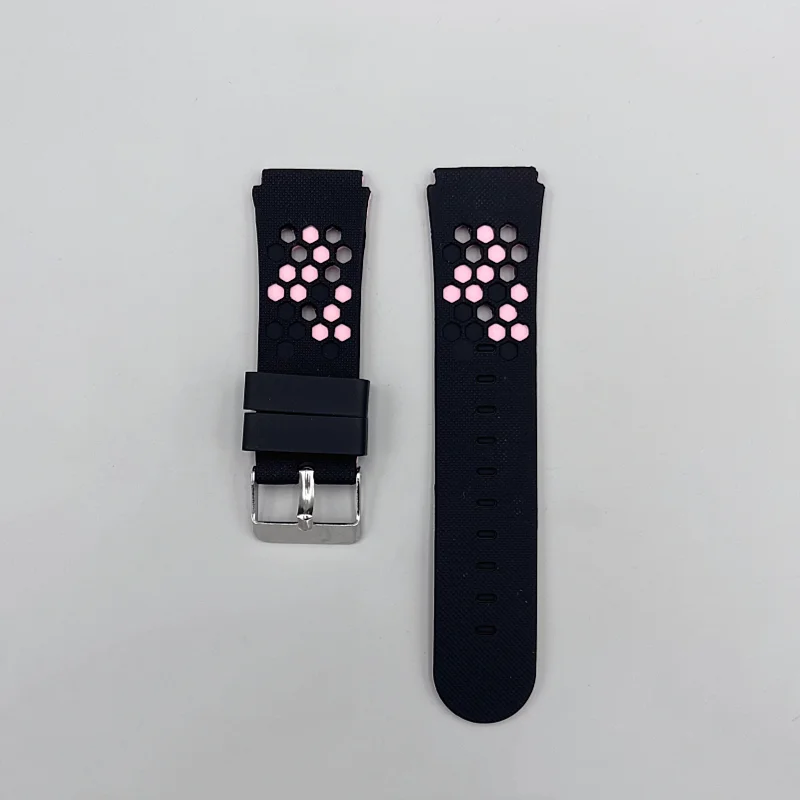 Children's Waterproof Silicone Sport Watch Band - Adjustable 20mm Strap