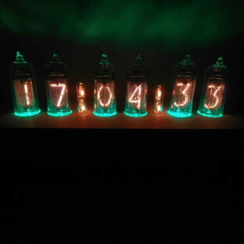 HOT-DIY In14 In4 Nixie Tube Clock Digital LED Clock Gift Circuit Board Kit PCBA No Tubes pcb board