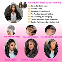 Perruque Lace Front Body Wave 30-36 pouces, densité 200, avec dentelle frontale 13x4 ou 13x6, en cheveux humains brésiliens pour femmes 5