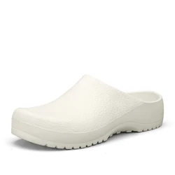 Unisex Waterproof Comfort Clog Sandals for Outdoor and Indoor Use (White)