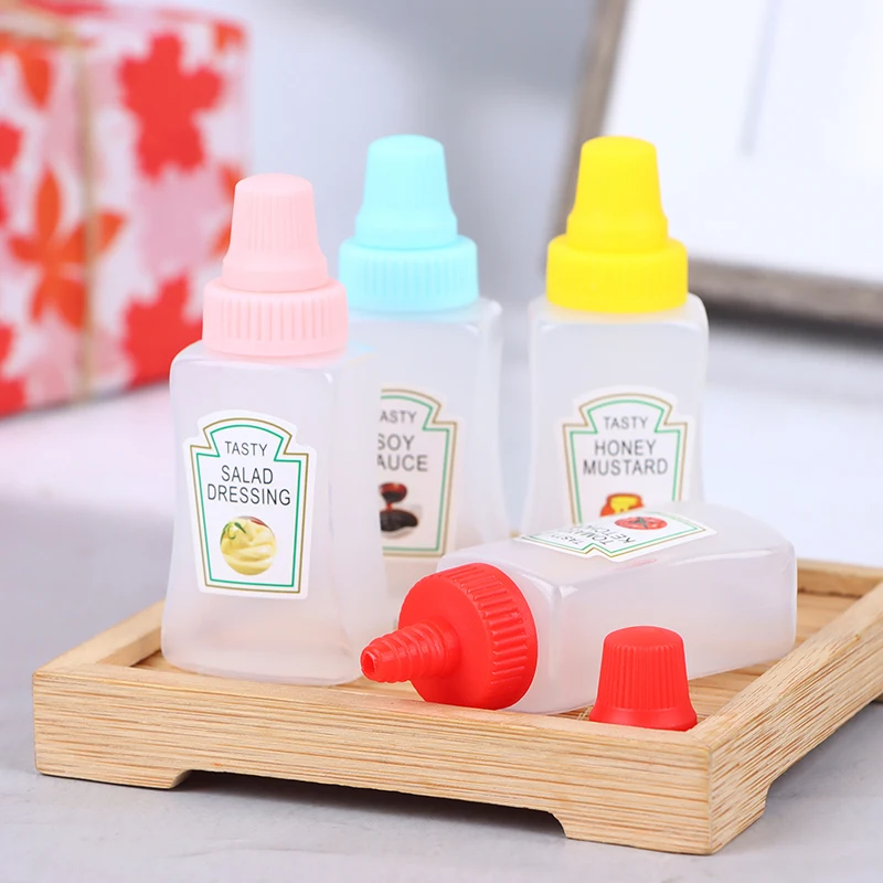 

4 шт./набор, портативные мини-бутылки для приправ