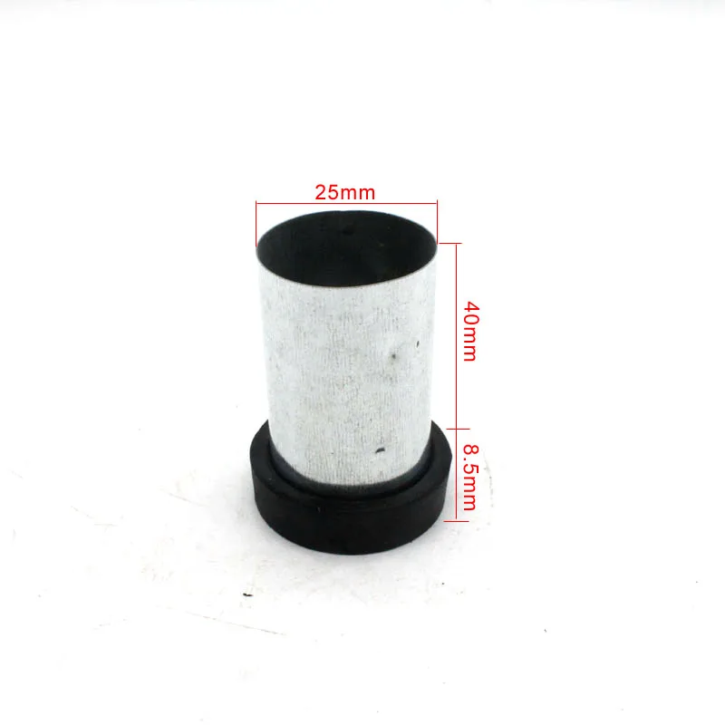 10 Pieces Aluminum Shell Casting Flask with 1 Rubber Sprue Base 20/25/30/35mm Plaster Mold Processing Tools for Jewelry Making