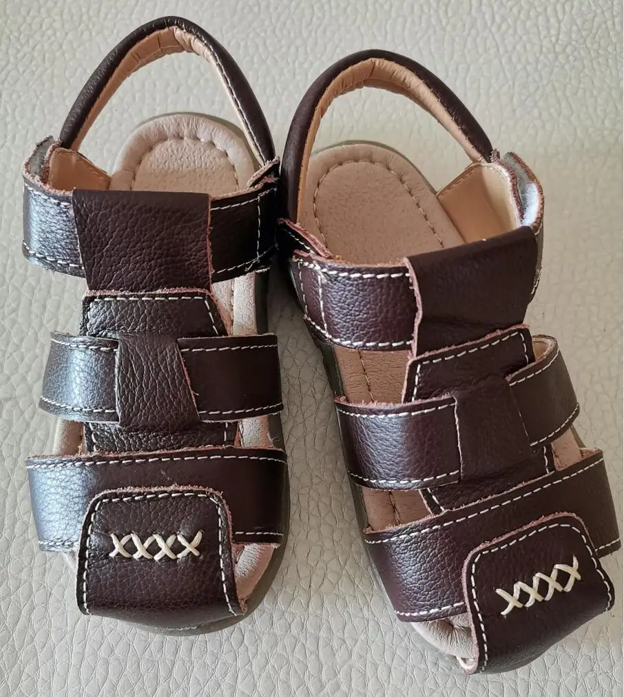 Baby Shoes, Baby Sandals, Leather Baby Shoes, Brown Baby Shoes, Ebooba,  Soft Sole Booties, Toddler Slippers, Leather Baby Sandals, 7 - Etsy