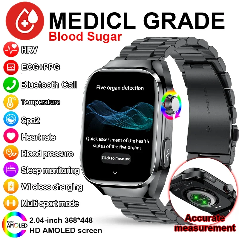 Smartwatch Montre ConnectÃ©e Tension Et Rythme Cardiaque Montre