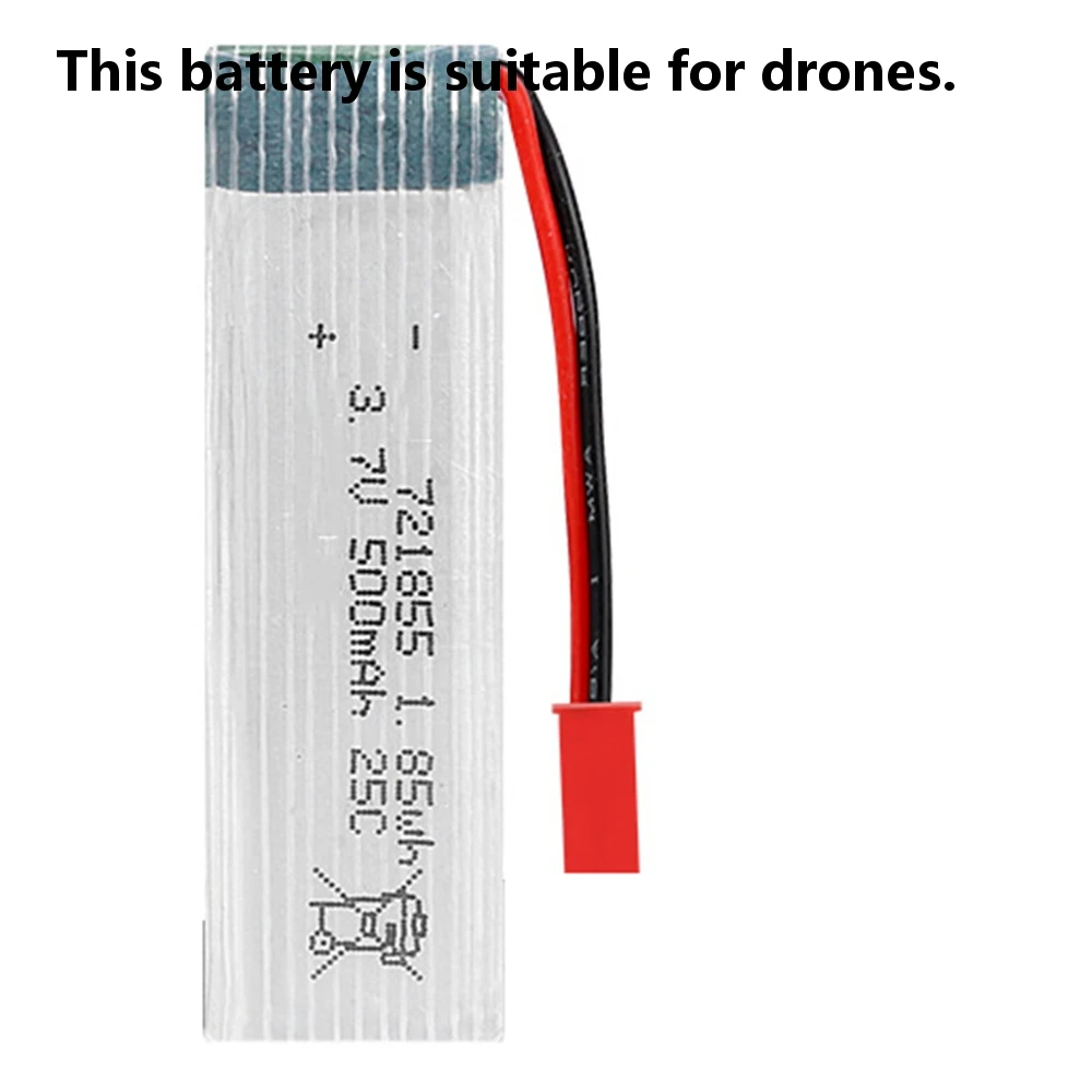 

Rechargeable 3.7V 721855 25C 500Mah Li-Polymer Li Battery For X5Sc X5C Rc Drone H107D Remote Control Aircraft X5Sw