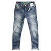 Embroidery Light American Casual Washed Denim Jeans for Men Four Season Slim Fit Straight Stretch Pants Y2k Youth Male Trousers 5