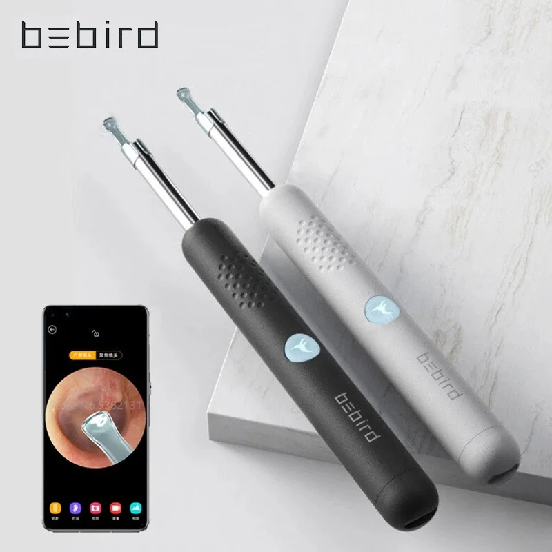 Xiao mi bebird r1 app inteligente sem fio visual orelha vara orelha