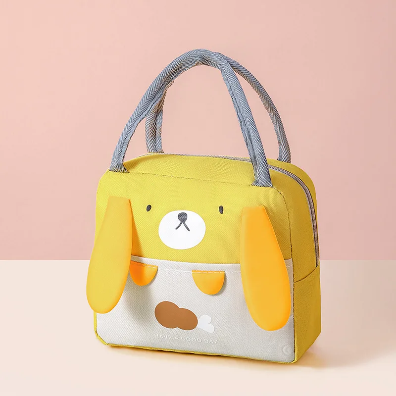 Portable Insulated Thermal Picnic Food Lunch Bag Box Cartoon Tote Food Fresh Cooler Bags Pouch For Women Girl Kids Children Gift 4