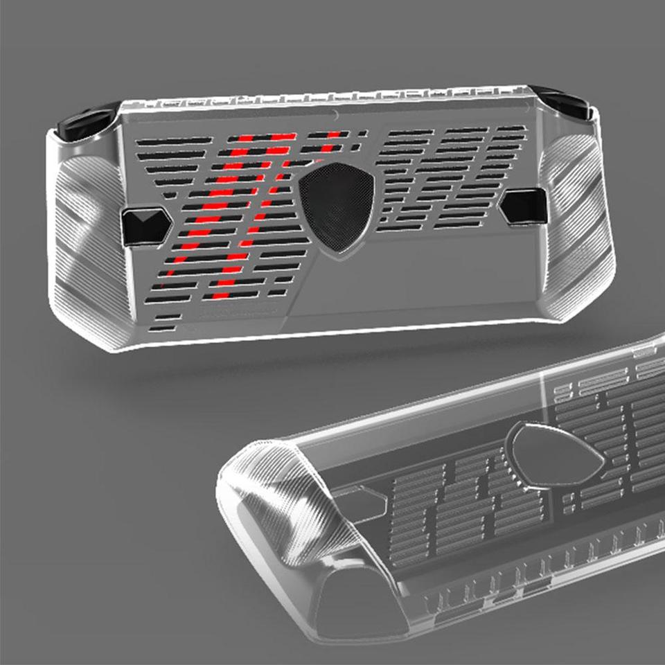 TPU Cover For MSI Claw Protective Case Soft Game Machine Shell Anti-slip Handle Stripe Game Accessories For MSI Claw E9V1