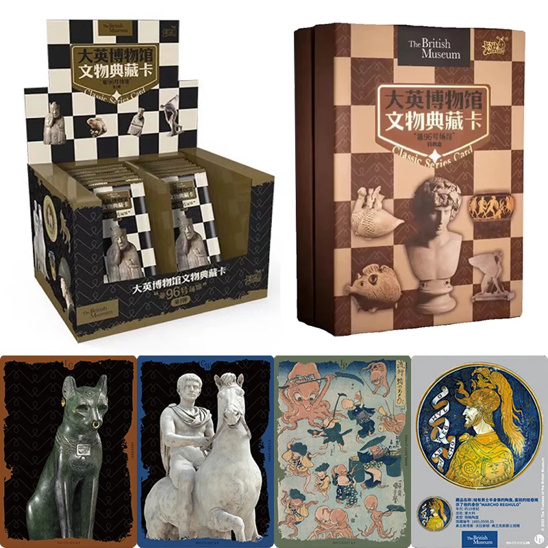 

Оригинальная коллекционная карточка KAYOU из Британского музея, культурные реликвы, карточка Meng God, карточка с сокровищами, коллекционные карточки для детского подарка