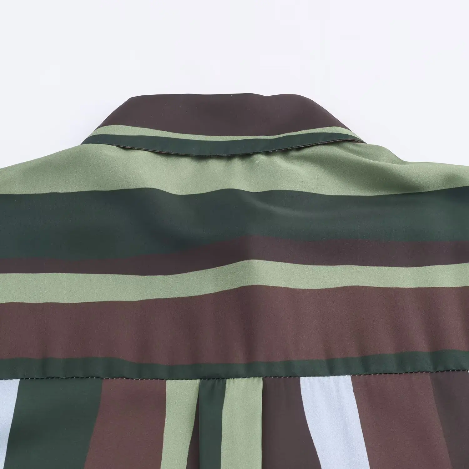 Women's Striped Shirt Spring Autumn New Female Loose Casual Long Sleeved Chic Shirt Lady Commuting Casual Versatile Blouse Top