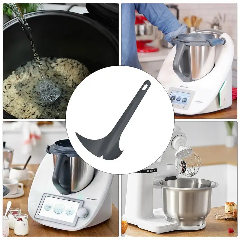 1PC Rotating Spatula for Kitchen Thermomix TM5/TM6/TM31 Removing Portioning Food Multi-function Rotary Mixing Drums Spatula