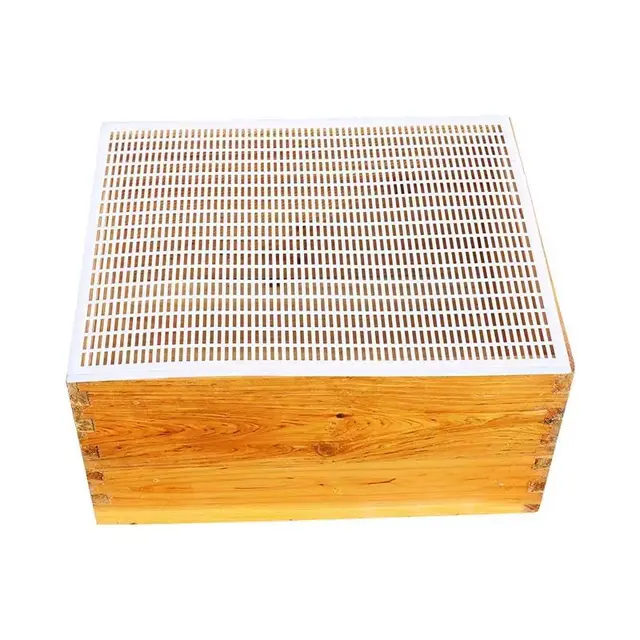 Műanyag Háló Méhészet Queen Kizáró Keret Méh Gátló Elleni Elválasztás Csapda Rács Nettó Szerszám Elválasztott Tábla - Image 2