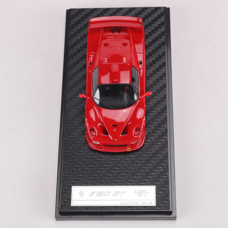 WHITE: NA 1:64 F50 Sports Car Simulation Resin Car ModelLimited Edition 