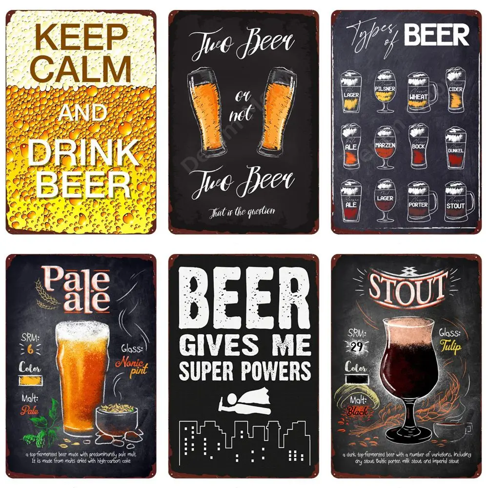 Placa Divertida De Zona Para Beber, Letrero De Taño De Metal Vintage, Pub Irlandés, Bar, Decoración Del Hogar, Letrero De Beer Pong, Cartel De Pared De Cueva De Hombre, N371 - AliExprs