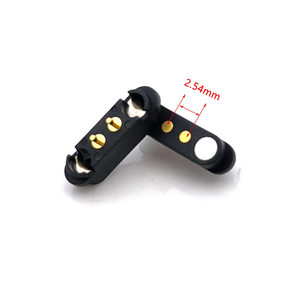 1 쌍 3Pin 2pin 귀 방수 자기 포고 핀 커넥터 Pogopin 남성 여성 2.54mm 2.8mm 스프링로드 DC 전원 소켓 -  AliExpress