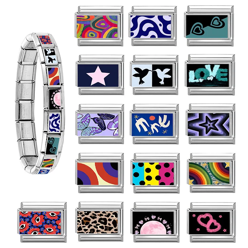 Stainless Steel Jewelry Accessories Link DIY Charm