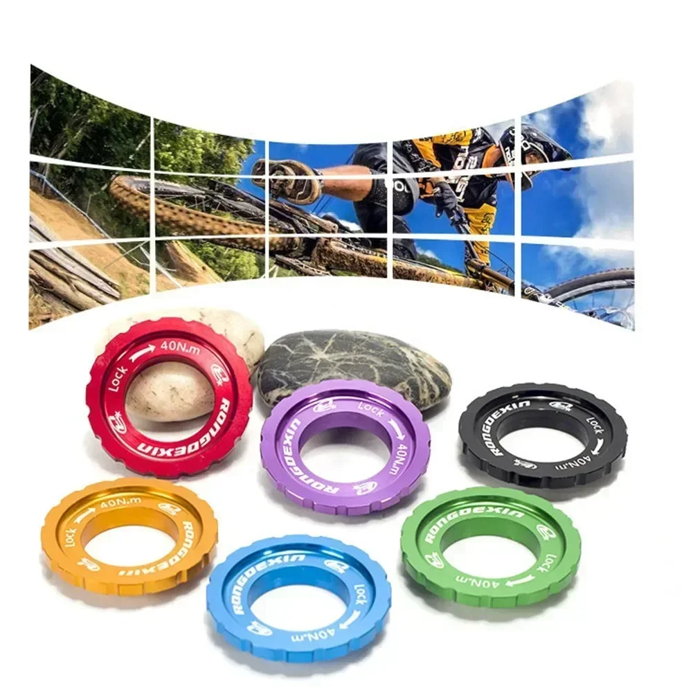 Mountain Biking bicycle Brake disc cover Axle Center Center Lock Disc Brake For 9mm Lockring 12mm 15mm