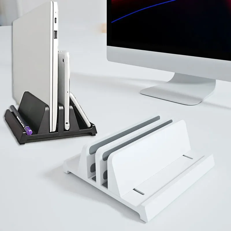 Adjustable Laptop Stand Portable Plastic Tablet Support Notebook Holder for Macbook Computer PC IPad Tablet Base Laptop Dock
