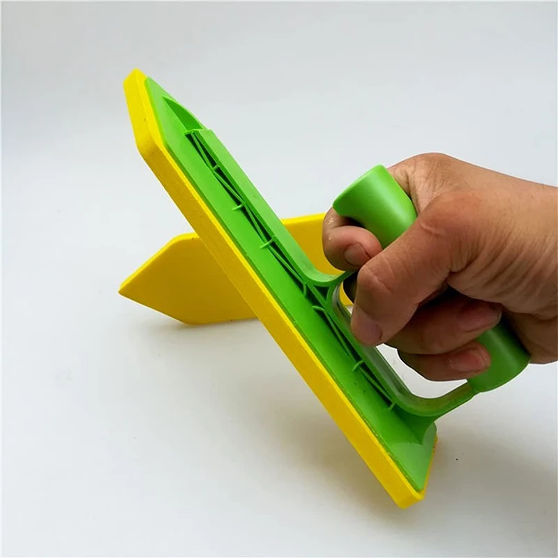 Silicone Caulking Tool Caulking Tools Caulking Tool Set Grout Trowel Plastering Trowel Tile Caulking Trowel Masonry Hand Builders Masons Sponge Trowel Wave Handle Plastering Bucket Length 22.9cm/9.02 Inches