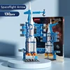 Aerospace Space Rocket Launch Center Base Puzzle Model Mini Building Blocks Assemble Bricks Children's Boys Kids Toys Montessor 6