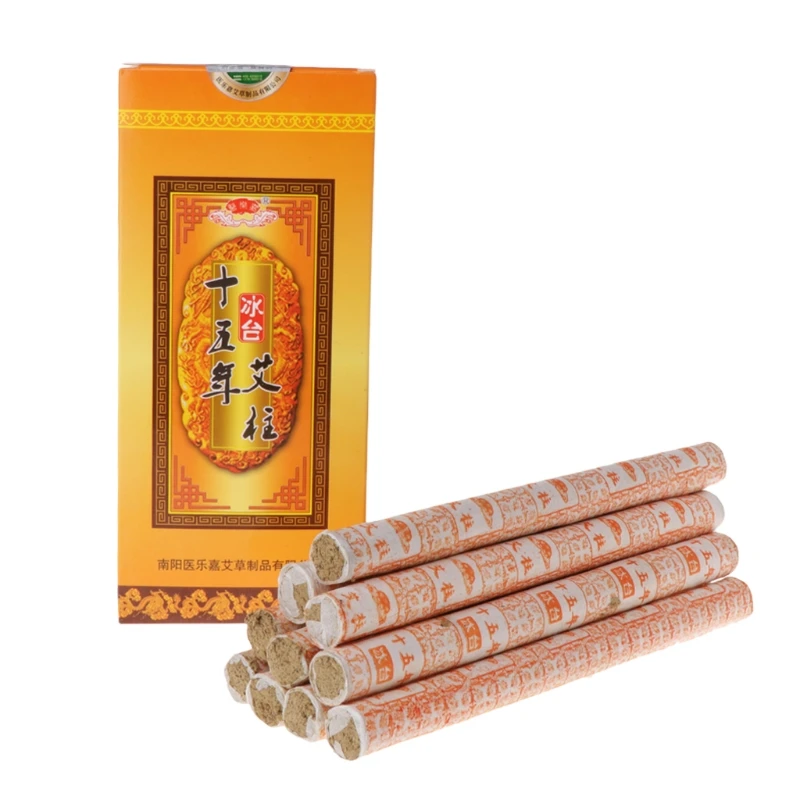 Fifteen Years Aging Moxa Roll Stick Chinese Moxibustion Acupuncture Therapy New