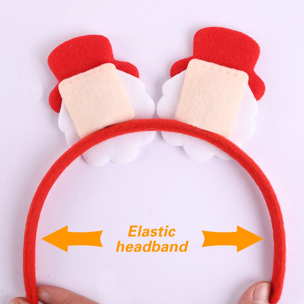 Description Picture 4 of itemChristmas LED Light Hairband Snowman Headband Ornaments For Party Christmas Decorations New Year Navidad Gift Hair Accessories