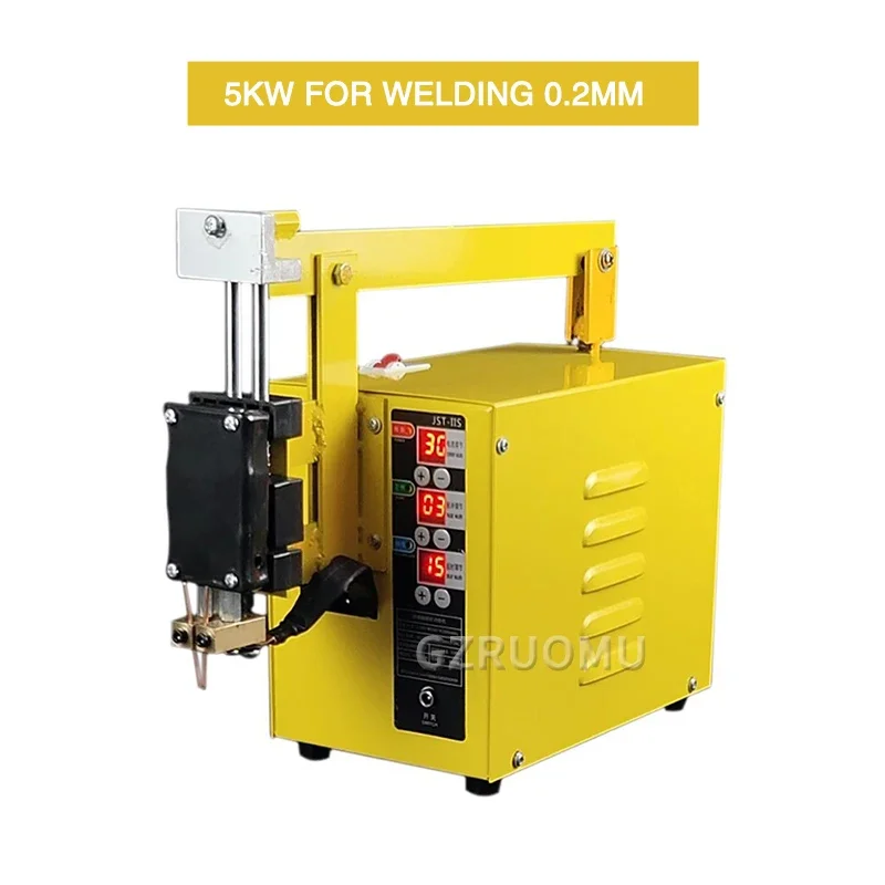 

JST-VI New Upgrade Spot Welding Machine 5KW High Power 18650 Lithium Battery Precision Spot Welders Automatic Pedal Welding